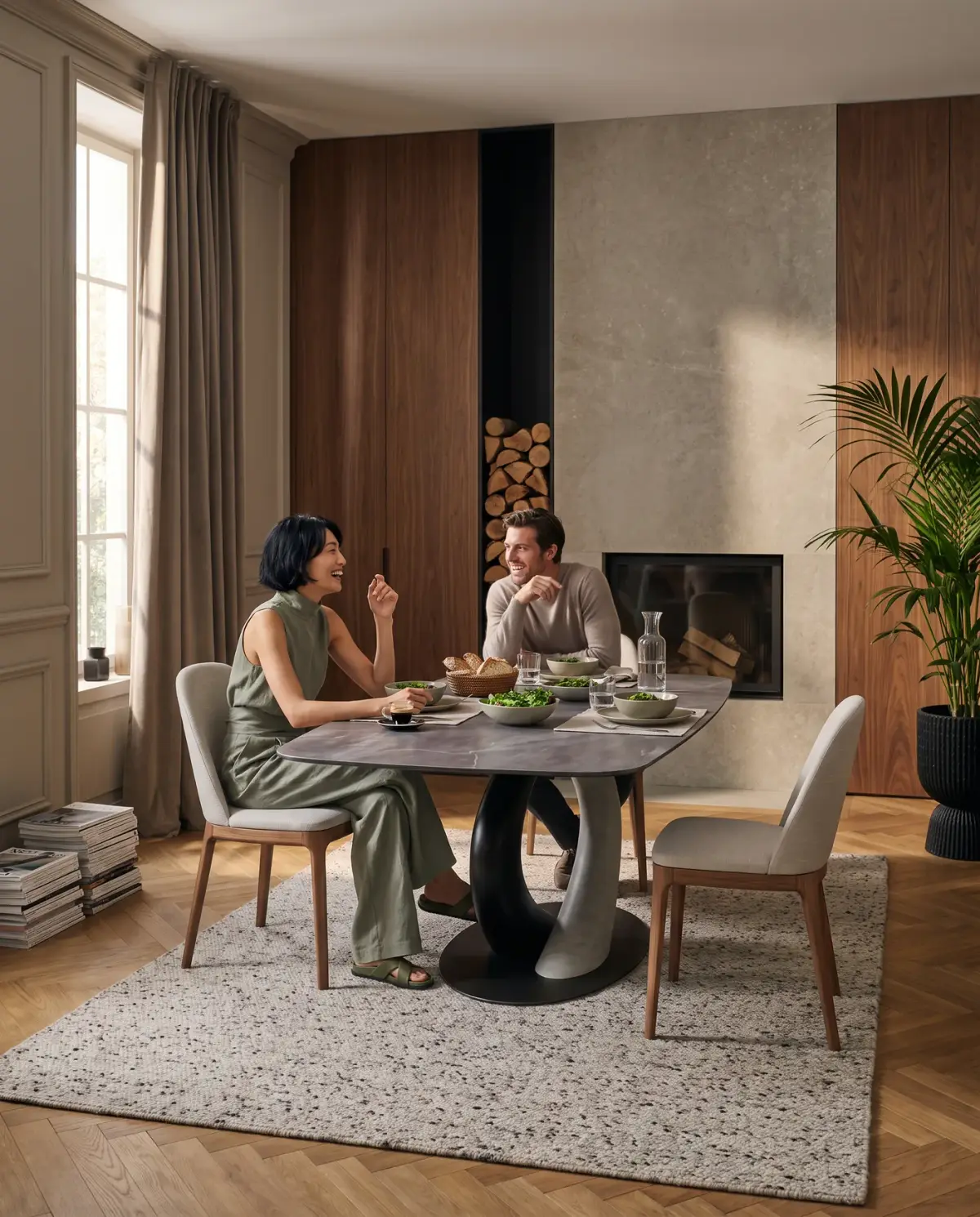Giorgiocasa, two personas, one room, made in Trace