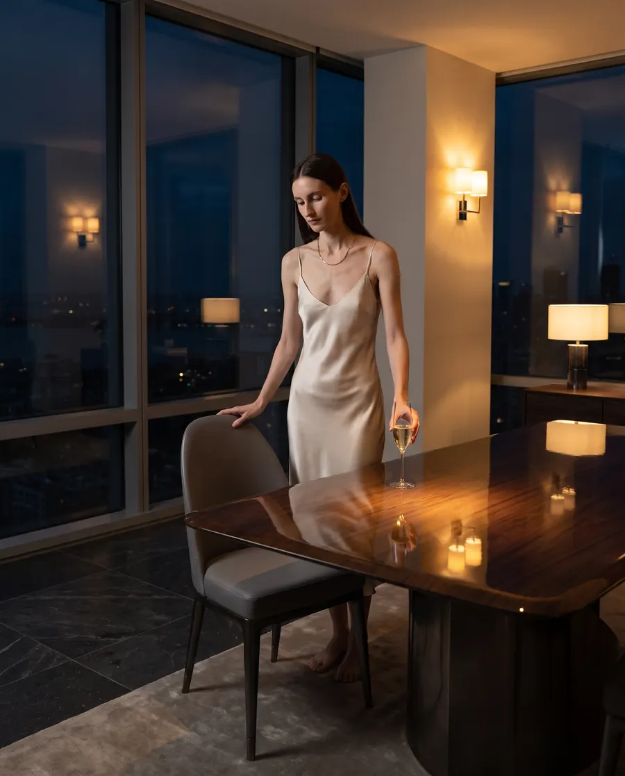 Giorgio Collection, suite, after dark, made in Trace